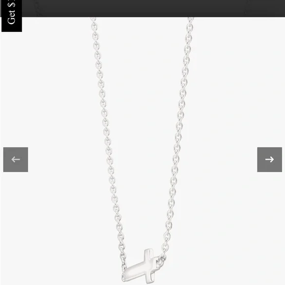 Silpada Simplex Horizontal Cross Necklace New in Box - Picture 6 of 6